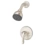 Symmons Origins Shower Only Trim Package with 1.5 GPM Single Function Shower Head Satin Nickel