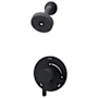 Symmons Solarity Shower Only Trim Package with 1.5 GPM Shower Head Matte Black