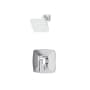 Symmons Oak Shower Only Trim Package with 1.5 GPM Single Function Shower Head VersaFlex Integral Diverter Polished Chrome