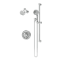 Symmons Braston Shower Only Trim Package with 1.5 GPM Multi Function Shower Head and Hand Shower VersaFlex Integral Diverter Polished Chrome