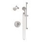 Symmons Braston Shower Only Trim Package with 1.5 GPM Multi Function Shower Head and Hand Shower VersaFlex Integral Diverter Satin Nickel