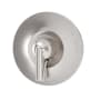 Symmons Birch Traditional Valve Trim Only with Single Lever Handle VersaFlex Integral Diverter - Less Rough In Satin Nickel