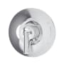 Symmons Birch Traditional Valve Trim Only with Single Lever Handle VersaFlex Integral Diverter - Less Rough In Polished Chrome