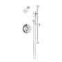 Symmons Birch Shower Only Trim Package with 1.5 GPM Single Function Shower Head and Hand Shower VersaFlex Integral Diverter Polished Chrome
