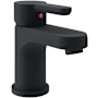 Symmons Solarity 1.0 GPM Vessel Single Hole Bathroom Faucet with Pop-Up Drain Assembly Matte Black