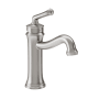 Symmons Braston 1.0 GPM Vessel Single Hole Bathroom Faucet Satin Nickel