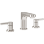 Symmons Solarity 1.0 GPM Vessel Widespread Bathroom Faucet with Pop-Up Drain Assembly Satin Nickel