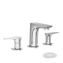 Symmons Verity 1.0 GPM Widespread Bathroom Faucet with Pop-Up Drain Assembly Polished Chrome