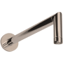 ThermaSol Round 16" Reach Wall Mounted Shower Arm Satin Nickel