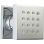ThermaSol Single Function Square Brass Body Spray Polished Chrome