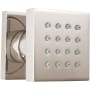 ThermaSol Single Function Square Brass Body Spray Polished Nickel