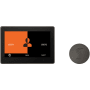 ThermaSol ThermaTouch Steam Shower Kit - Includes 10" Control Panel and Round Steam Head Black Nickel