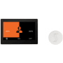 ThermaSol ThermaTouch Steam Shower Kit - Includes 10" Control Panel and Round Steam Head White