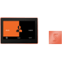 ThermaSol ThermaTouch Steam Shower Kit - Includes 10" Control Panel and Square Steam Head Copper
