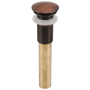 Thompson Traders 1-1/2" Soft Touch Pop-up Drain Assembly Antique Copper