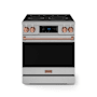 Thor Kitchen Gordon Ramsay 4.5 Cu. Ft. Free Standing Electric Range with High Performance Burners Stainless Steel / Rose Gold