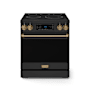 Thor Kitchen Gordon Ramsay 4.5 Cu. Ft. Free Standing Electric Range with High Performance Burners Matte Black / Bronze