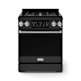 Thor Kitchen Gordon Ramsay 4.5 Cu. Ft. Free Standing Gas Range with High Performance Dual Burners Matte Black / Stainless Steel