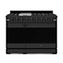 Thor Kitchen Gordon Ramsay 6.8 Cu. Ft. Free Standing Gas Range with Hidden Bake Element Matte Black