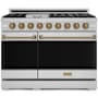 Thor Kitchen Gordon Ramsay 6.8 Cu. Ft. Free Standing Gas Range with Hidden Bake Element Stainless Steel / Bronze