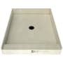 Tile Redi Redi Base 37" x 48" Rectangular Shower Base with Single Threshold and Center Drain Matte Black