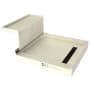 Tile Redi Base'N Bench 60" x 48" Rectangular Shower Base with Single Threshold and Right Drain Grate Matte Black