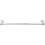 Top Knobs Aqua Bath 24 Inch Single Towel Bar Polished Nickel