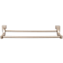 Top Knobs Aqua Bath 24 Inch Double Towel Bar Brushed Bronze