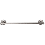 Top Knobs Edwardian Bath 30 Inch Single Towel Bar Rope Backplate Antique Pewter
