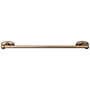 Top Knobs Edwardian Bath 30 Inch Single Towel Bar Oval Backplate German Bronze