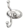 Top Knobs Edwardian Bath Double Robe Hook Brushed Satin Nickel