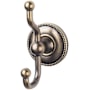 Top Knobs Edwardian Bath Double Robe Hook German Bronze