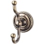 Top Knobs Edwardian Bath Double Robe Hook German Bronze
