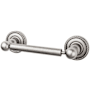 Top Knobs Edwardian Bath Toilet Paper Holder Rope Backplate Antique Pewter