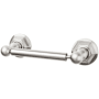 Top Knobs Edwardian Bath Toilet Paper Holder Hex Backplate Brushed Satin Nickel