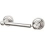 Top Knobs Edwardian Bath Toilet Paper Holder Rope Backplate Brushed Satin Nickel