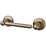 Top Knobs Edwardian Bath Toilet Paper Holder Plain Backplate German Bronze
