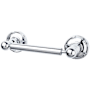 Top Knobs Edwardian Bath Toilet Paper Holder Ribbon Backplate Polished Chrome