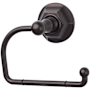 Top Knobs Edwardian Bath Tissue Hook Hex Backplate Oil Rubbed Bronze