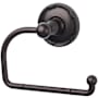 Top Knobs Edwardian Bath Tissue Hook Ribbon Backplate Oil Rubbed Bronze