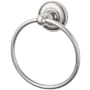 Top Knobs Edwardian Bath Towel Ring Plain Backplate Antique Pewter
