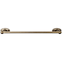 Top Knobs Edwardian Bath 18 Inch Single Towel Bar Oval Backplate German Bronze