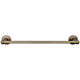 Top Knobs Edwardian Bath 18 Inch Single Towel Bar Rope Backplate German Bronze