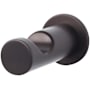 Top Knobs Hopewell Bath Single Robe Hook Oil Rubbed Bronze