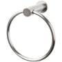 Top Knobs Hopewell Bath Towel Ring Brushed Satin Nickel