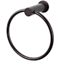 Top Knobs Hopewell Bath Towel Ring Oil Rubbed Bronze