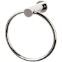Top Knobs Hopewell Bath Towel Ring Polished Nickel