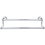 Top Knobs Hudson Bath 18 Inch Double Towel Bar Polished Chrome