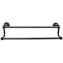 Top Knobs Hudson Bath 24 Inch Double Towel Bar Tuscan Bronze