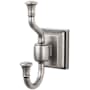 Top Knobs Stratton Double Robe Hook Antique Pewter